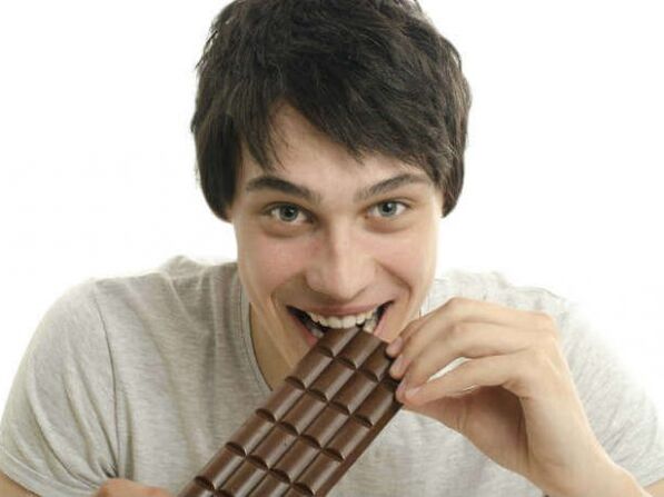 Chocolate para potencial
