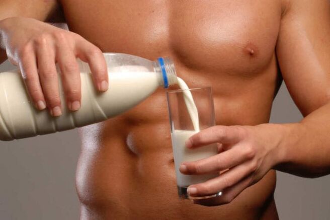 Leche para potencial