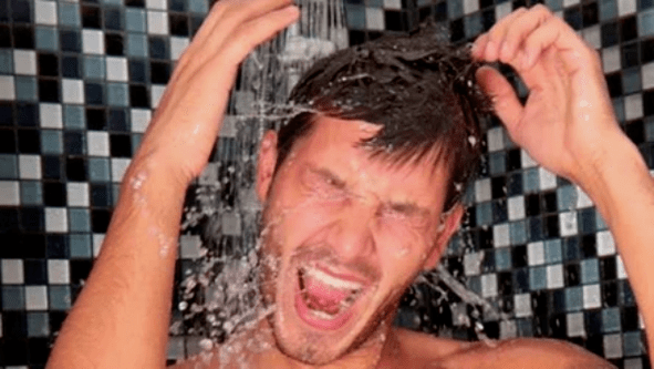 Un baño de contraste