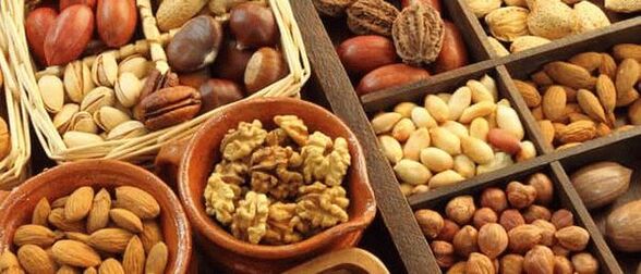 Nueces para el potencial