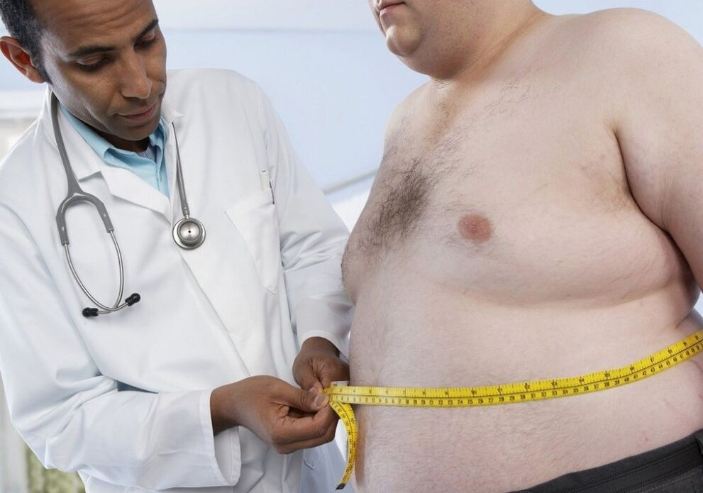 La obesidad es una posible causa de debilidad y un motivo para visitar al médico